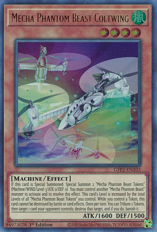 GFTP2-103 · Bestia Fantasma Meccanica Coltrotoala / Mecha Phantom Beast Coltwing UR (ITA)