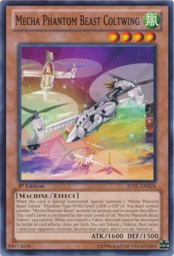 JOTL-024 · Bestia Fantasma Meccanica Coltrotoala / Mecha Phantom Beast Coltwing (ENG)