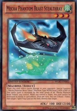WGRT-062 · Bestia Fantasma Meccanica Furtivomanta / Mecha Phantom Beast Stealthray SR (ITA)