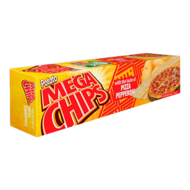 Mega Chips Pizza Pepperoni 50g