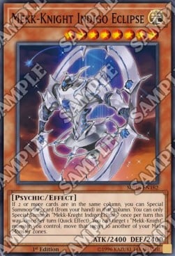 MP18-182 · Meck-Cavaliere Eclisse Indaco / Mekk-Knight Indigo Eclipse SR (ENG)
