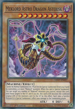 LED7-027 · Astro Drago Meklord Asterisco / Meklord Astro Dragon Asterisk (ITA)