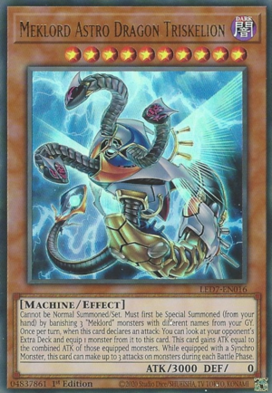 LED7-016 · Astro Meklord Drago Triskelion / Meklord Astro Dragon Triskelion UR (ITA)