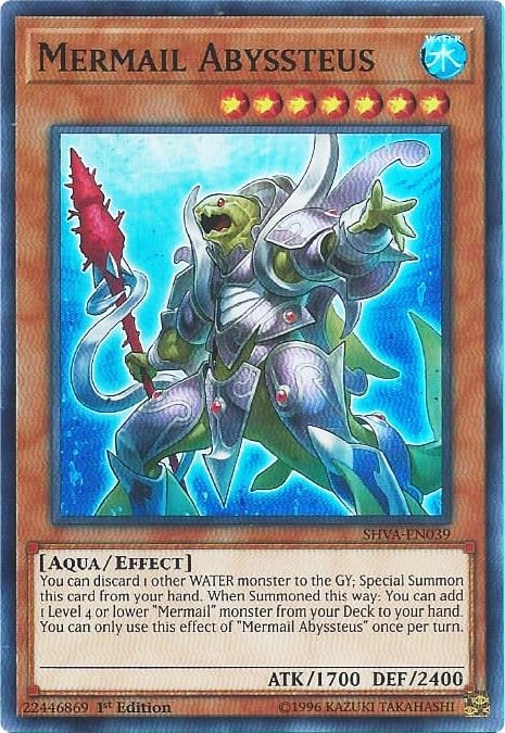 SHVA-039 · Sirenide Abissteus / Mermail Abyssteus SR (ITA)