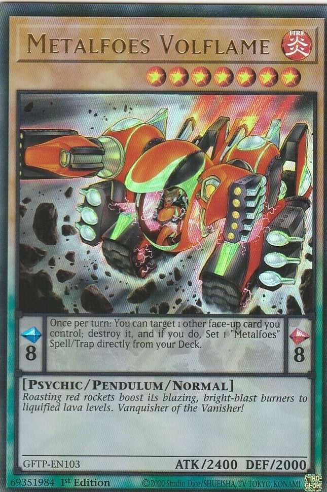 GFTP-103 · Metalfosi Volfiamma / Metalfoes Volflame UR (ITA)