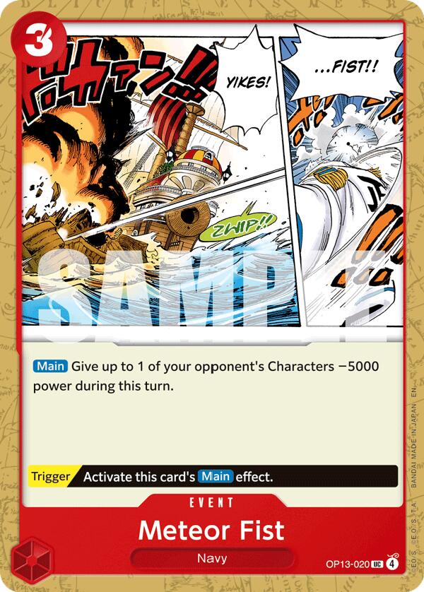 OP13-020 · Meteor Fist (ENG)