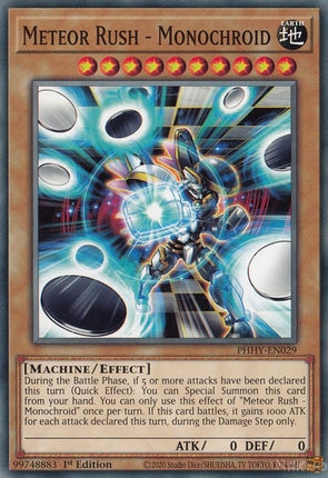 PHHY-029 · Meteor Rush – Monochroid (ITA)