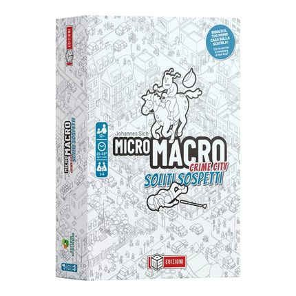 MicroMacro: Crime City - Soliti Sospetti Gioco da Tavolo