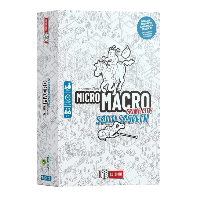 MicroMacro: Crime City - Soliti Sospetti Gioco da Tavolo