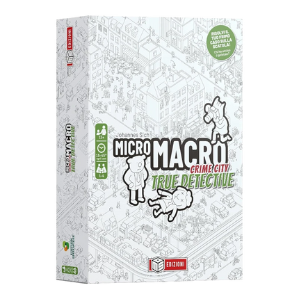 MicroMacro: Crime City - True Detective Gioco da Tavolo