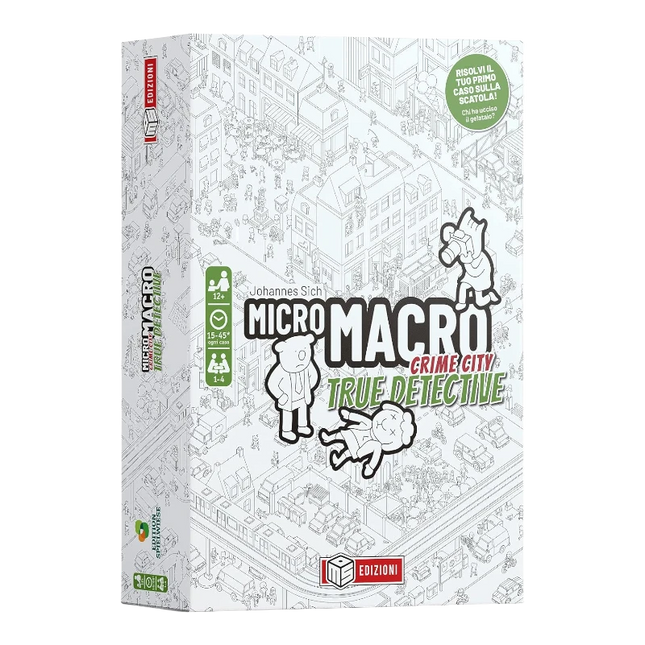 MicroMacro: Crime City - True Detective Gioco da Tavolo