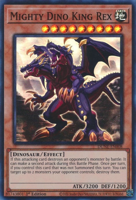 DUNE-008 · Mighty Dino King Rex SR (ITA)