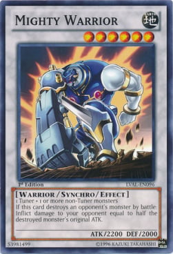 LVAL-096 · Guerriero Potente / Mighty Warrior (ITA)