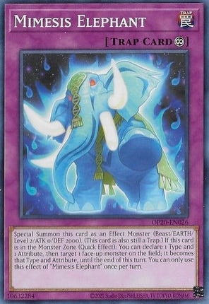 OP20-026 · Elefante Mimesi / Mimesis Elephant (ITA)