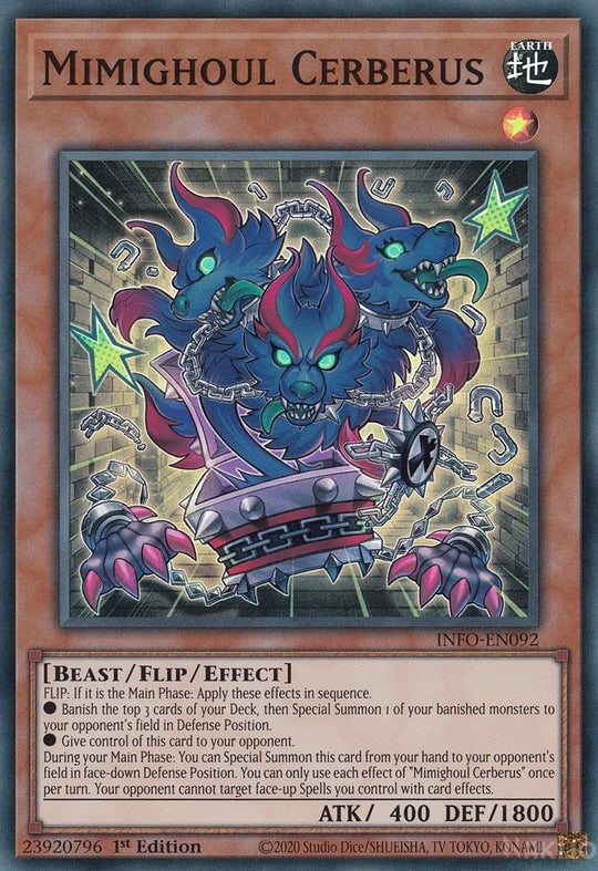 INFO-092 · Mimighoul Cerberus SR