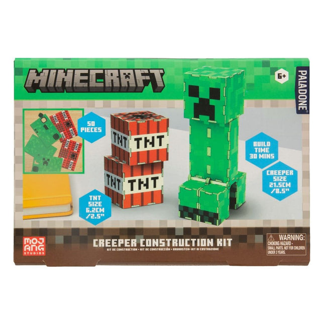 Minecraft - Kit Costruzioni Creeper 16 cm