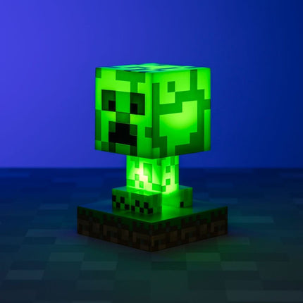 Minecraft Creeper Icon Light 11 cm