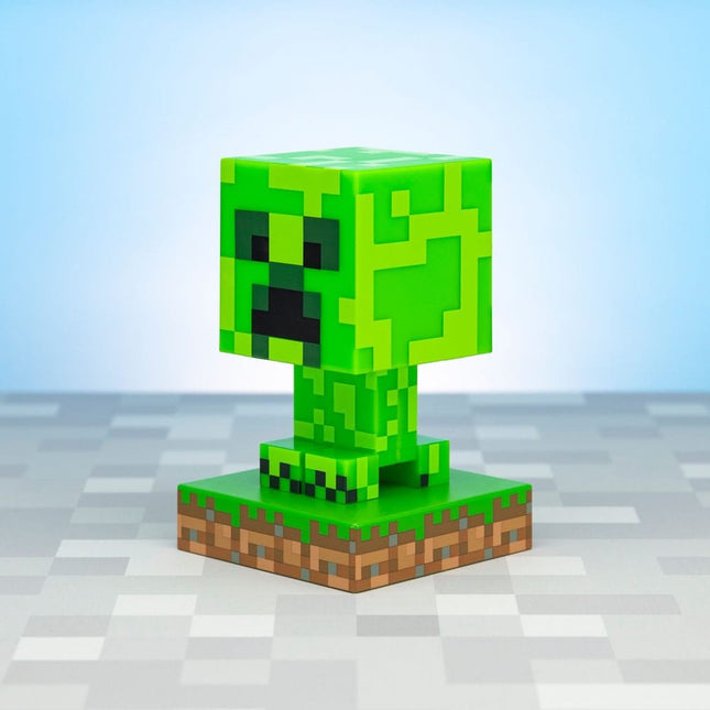 Minecraft Creeper Icon Light 11 cm