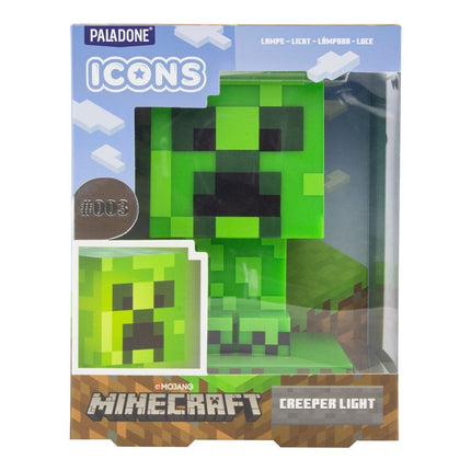 Minecraft Creeper Icon Light 11 cm