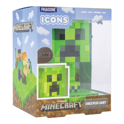 Minecraft Creeper Icon Light 11 cm