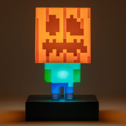 Minecraft - Zombie Jack O Lantern Light Figure