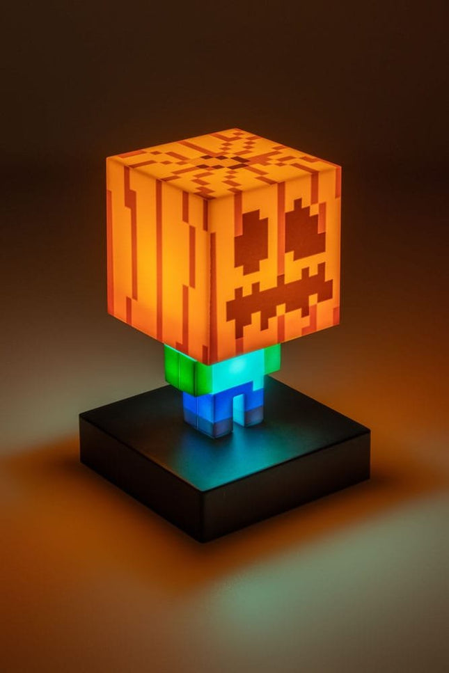 Minecraft - Zombie Jack O Lantern Light Figure