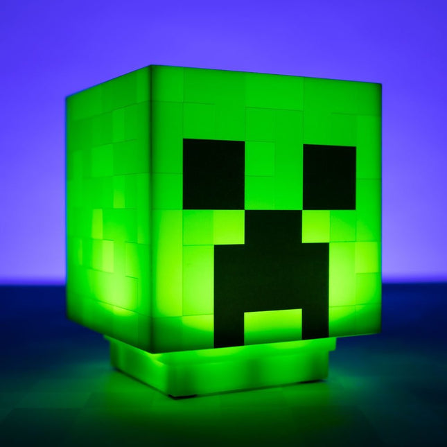 Minecraft - Lampada Light Creeper 11 cm