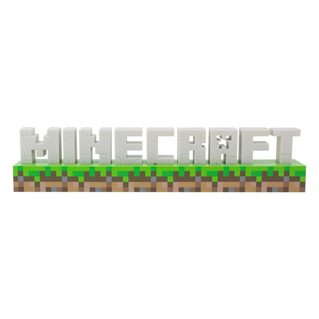Minecraft Logo Light - Lampada Minecraft 41 cm