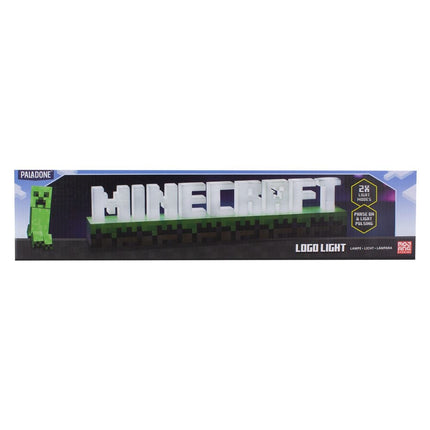 Minecraft Logo Light - Lampada Minecraft 41 cm