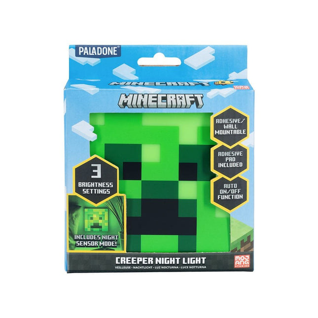 Minecraft - Lampada Creeper 10 cm