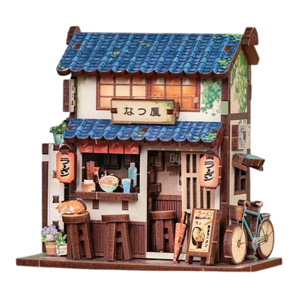 Mini Book Nook Kit DIY Ramen Shop con Magneti