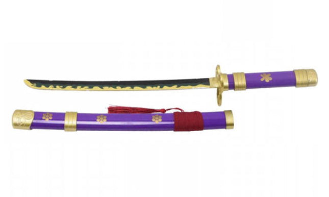 Katana One Piece – Enma Viola 45 cm con Espositore