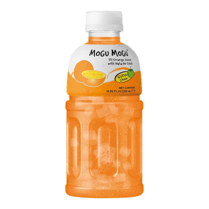 Mogu Mogu Arancia - Bevanda alla Frutta con Nata De Coco