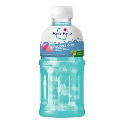 Mogu Mogu Bubble Gum - Bevanda alla Gomma da Masticare con Nata De Coco