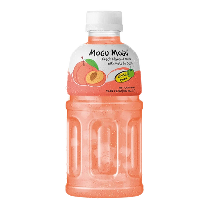 Mogu Mogu Pesca - Bevanda alla Frutta con Nata De Coco