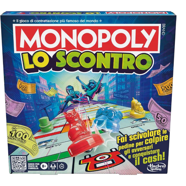 Monopoly lo scontro gioco da tavolo