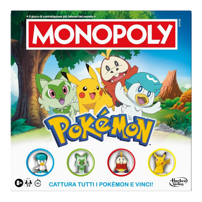 Monopoly Pokémon – Gioco da Tavolo a Tema