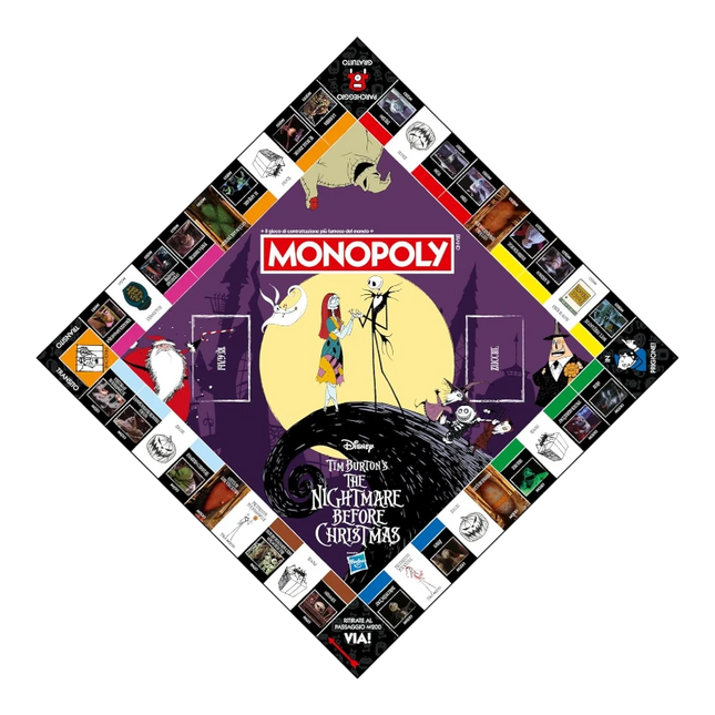 Monopoly The Nightmare Before Christmas – Gioco da Tavolo a Tema