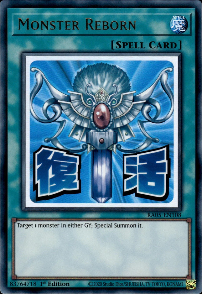 RA05-108ur · Mostro Resuscitato / Monster Reborn UR (ITA)