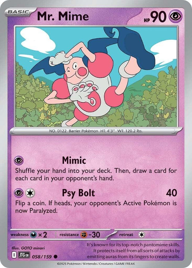 JTG-058 · Mr. Mime (ITA)