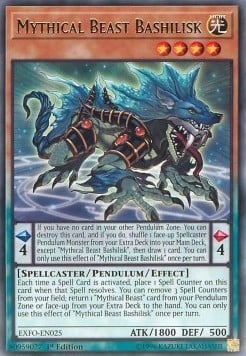 EXFO-025 · Basilisco Mitica Bestia / Mythical Beast Bashilisk R (ITA)