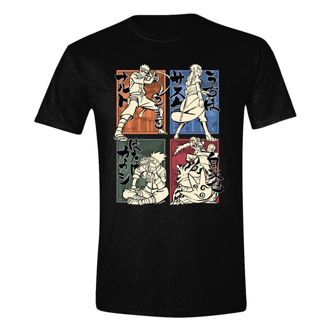 Naruto - T-Shirt Character Sketches Size M