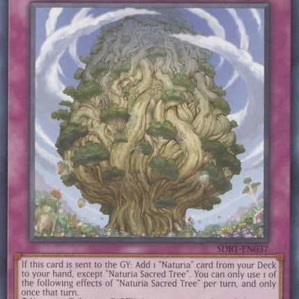 SDBT-037 · Naturia l'Albero Sacro / Naturia Sacred Tree (ITA)