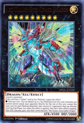 DPDG-039 · Neo Cipher Drago Occhi Galattici / Neo Galaxy-Eyes Cipher Dragon UR (ITA)