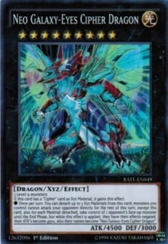 RATE-049 · Neo Cipher Drago Occhi Galattici / Neo Galaxy-Eyes Cipher Dragon SR (ITA)