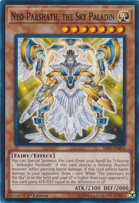 SR05-004 · Neo-Parshath, Paladino del Cielo / Neo-Parshath, the Sky Paladin (ITA)