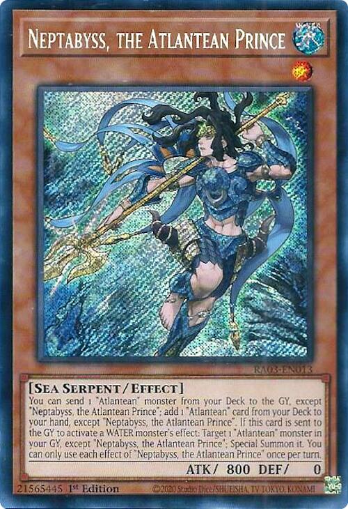 RA03-013sec · Neptabyss, il Principe Atlantico / Neptabyss, the Atlantean Prince SCR (ITA)