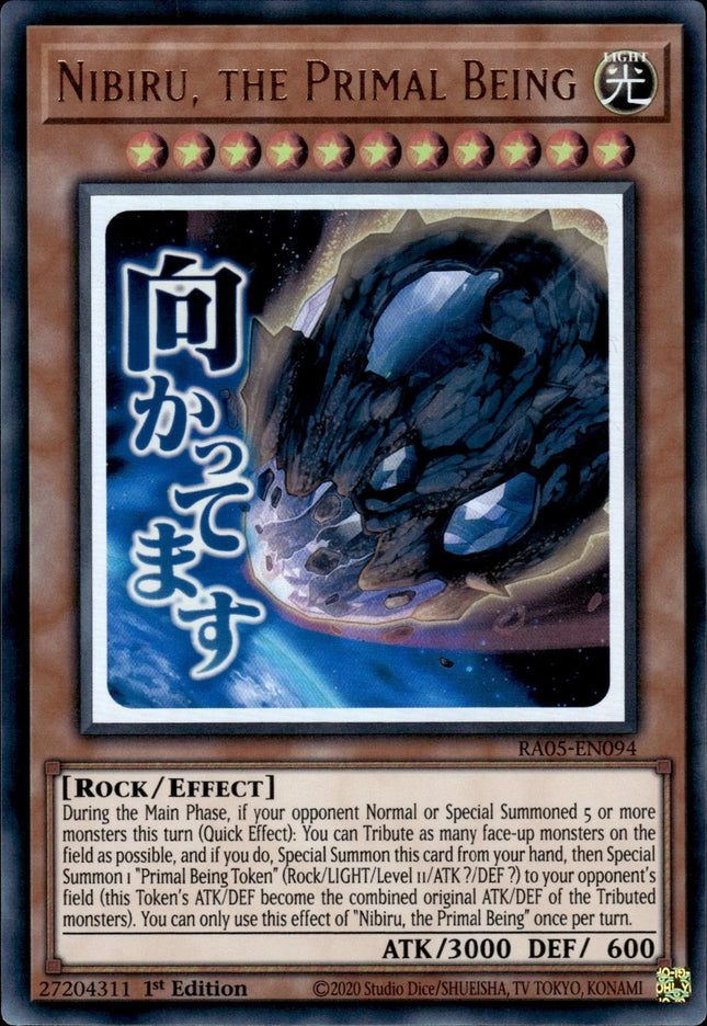 RA05-094ur · Nibiru, l'Essere Primordiale / Nibiru, the Primal Being UR (ITA)