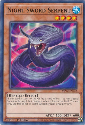 MP22-232 · Serpente Spada della Notte / Night Sword Serpent