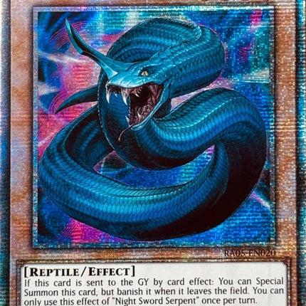RA05-020sl · Serpente Spada della Notte / Night Sword Serpent STR (ITA)